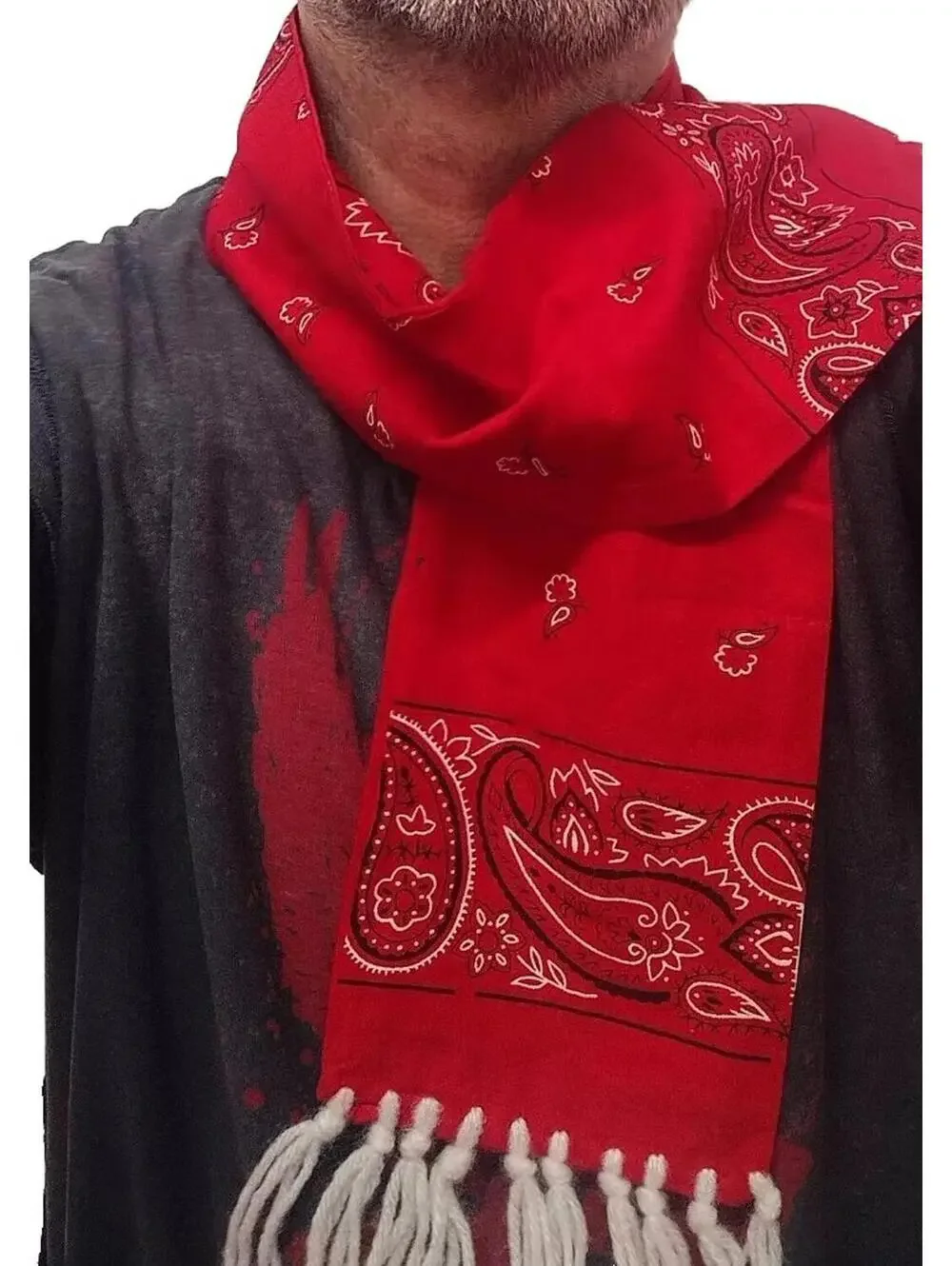 RED BANDANA COTTON sometimes greatest
